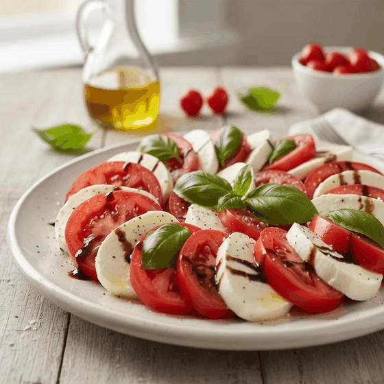 Blissful Caprese Salad - A Symphony of Freshness GIF 20251214 160753 097