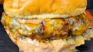 Delicious Smoked Cajun Burgers Recipe