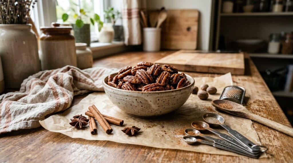 Sugar and Spice Pecans Recipe: Sweet, Crunchy, Addictively Good