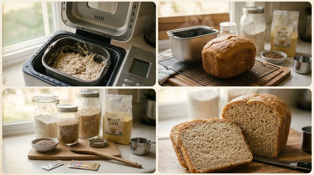 Soft & Fluffy Gluten Free Bread Recipe for Bread Maker