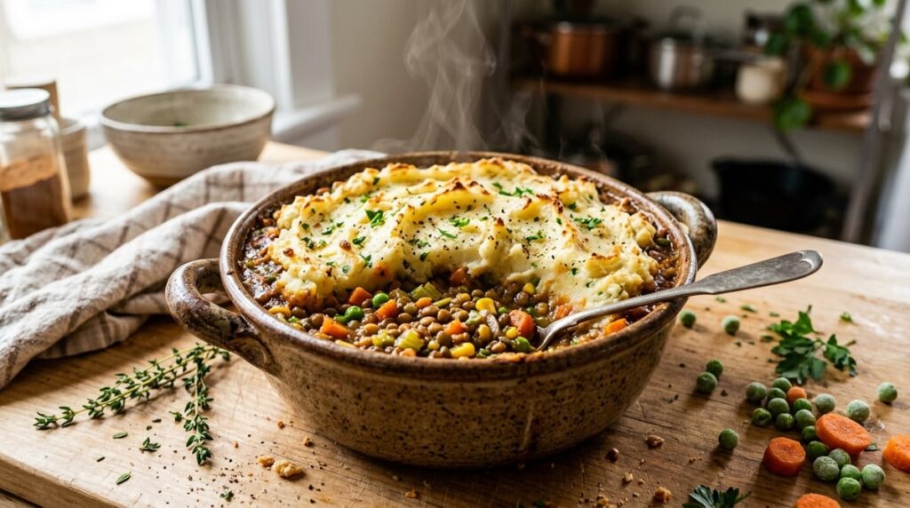 Hearty Crockpot Vegan Gluten Free Shepherd’s Pie Recipe Hearty Crockpot Vegan Gluten Free Shepherd’s Pie Recipe